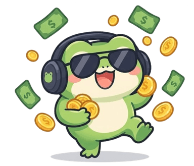 Katak hore senang menerima donasi